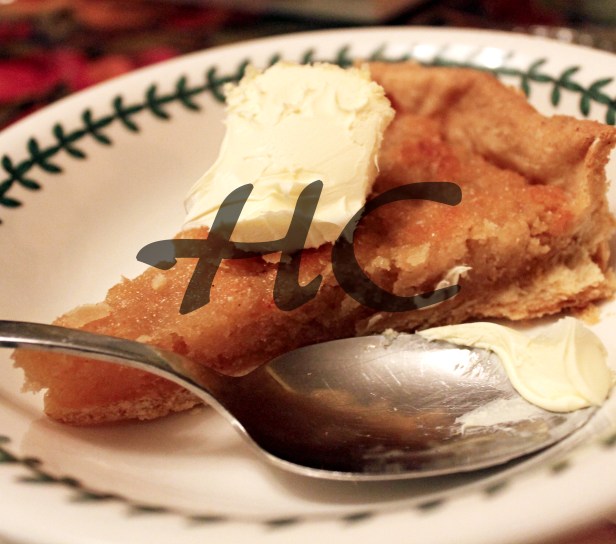 Slightly Lemony Treacle Tart